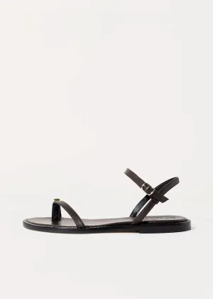 Leather Toe Ring Sandal
