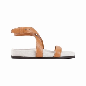 Leather Chunky Sandal