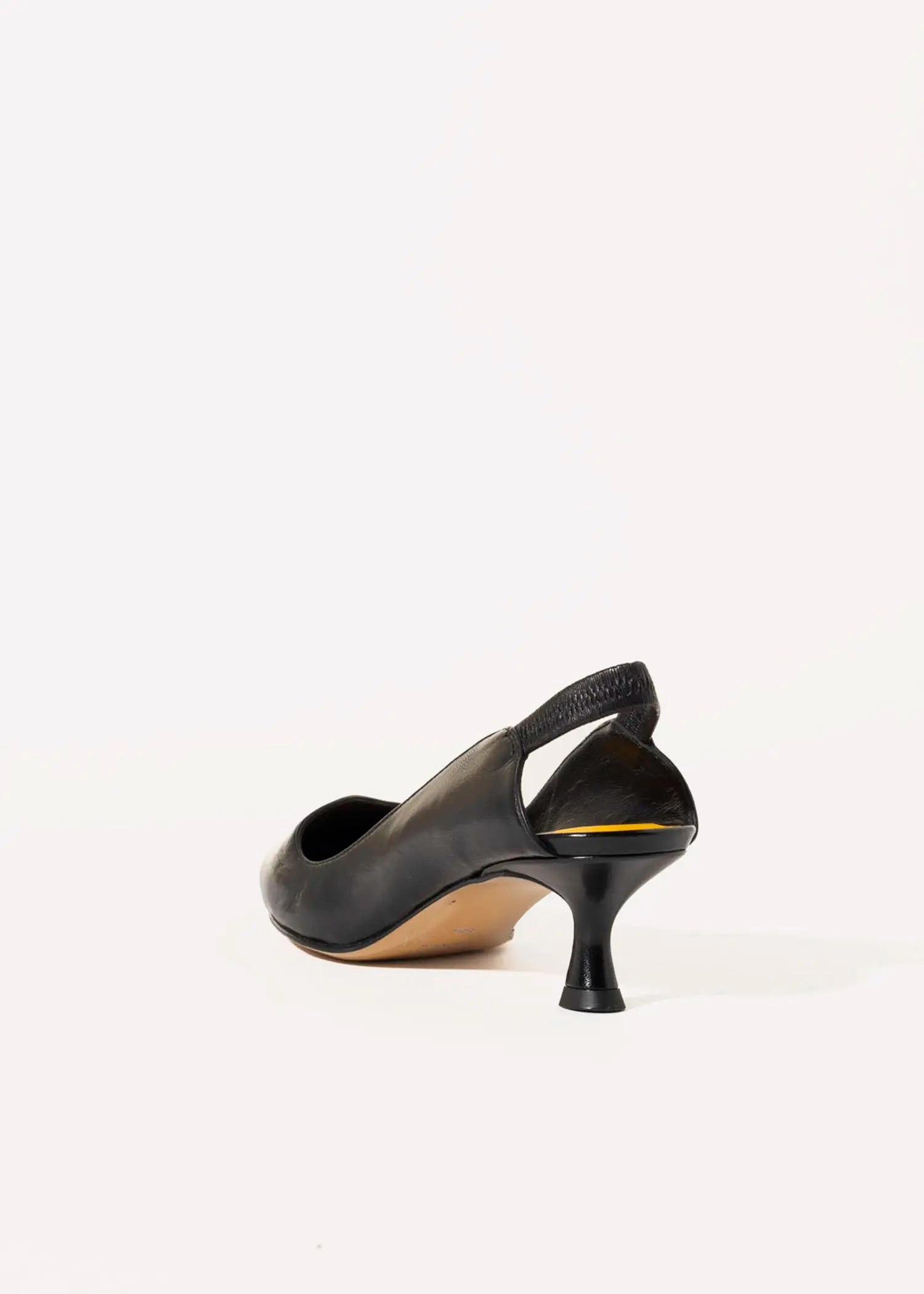 Leather Slingback Pump