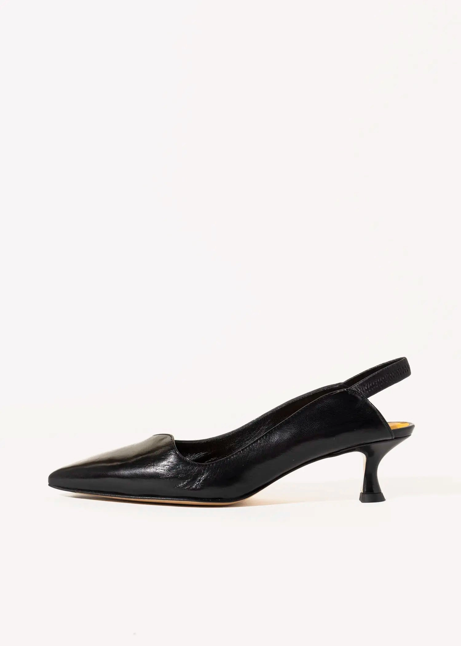 Leather Slingback Pump