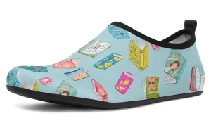 Levitating Books Aqua Barefoot Shoes