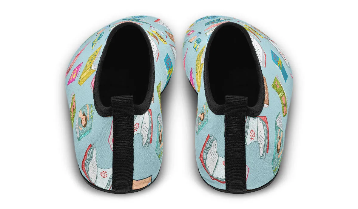 Levitating Books Aqua Barefoot Shoes