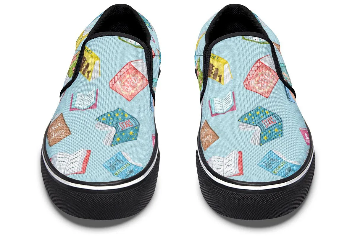 Levitating Books Slip-On Shoes
