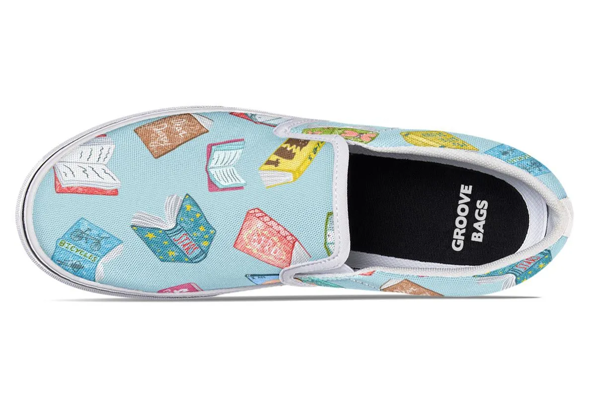 Levitating Books Slip-On Shoes