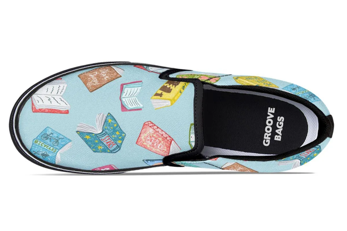 Levitating Books Slip-On Shoes