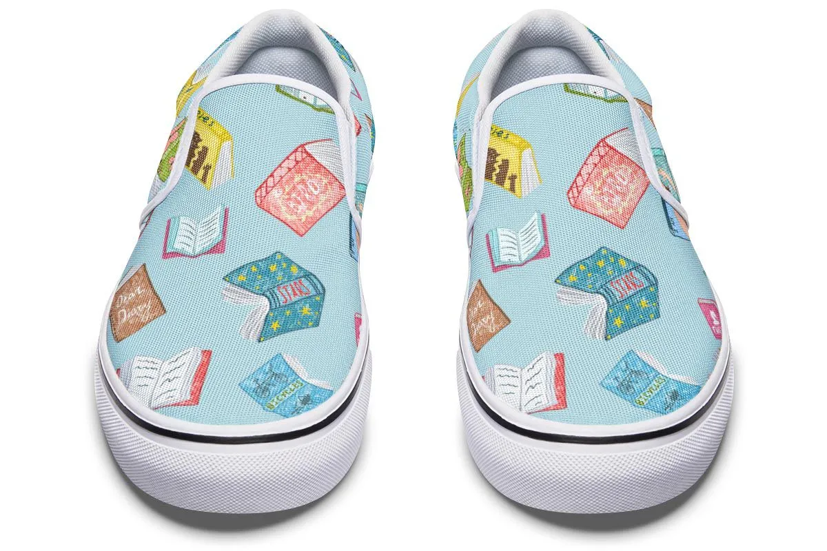 Levitating Books Slip-On Shoes