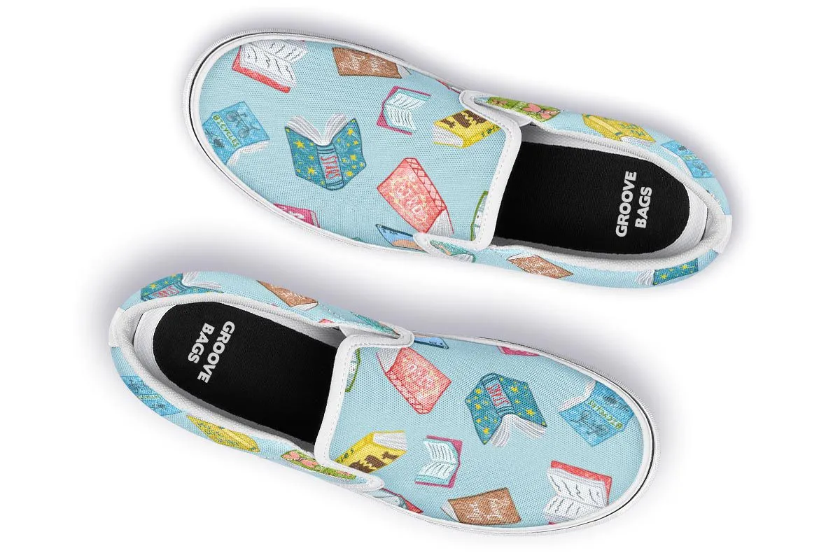 Levitating Books Slip-On Shoes