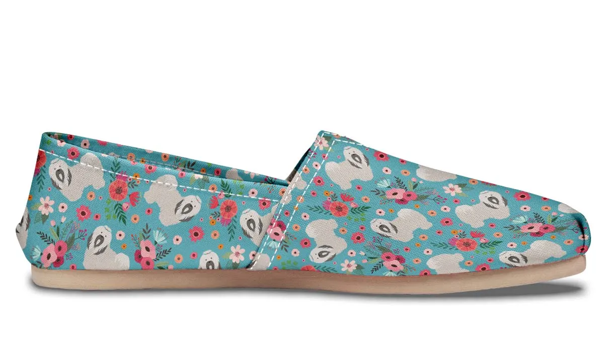 Lhasa Apso Flower Casual Shoes