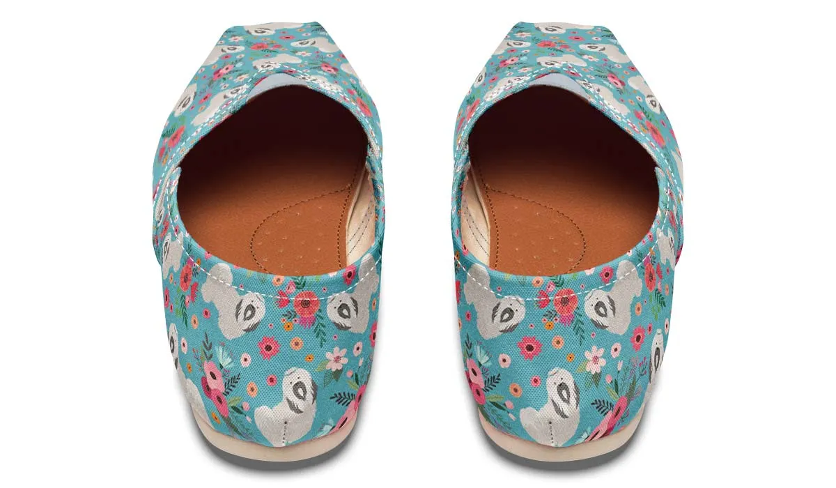 Lhasa Apso Flower Casual Shoes