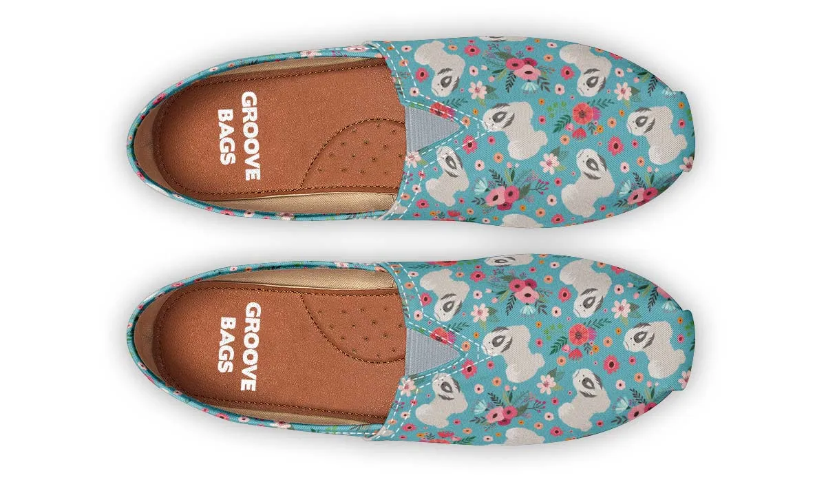 Lhasa Apso Flower Casual Shoes