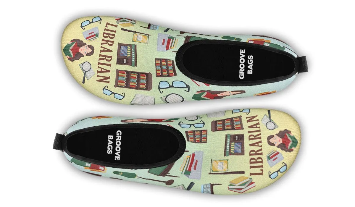 Librarian Aqua Barefoot Shoes