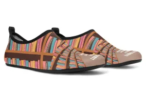 Librarian Life Aqua Barefoot Shoes