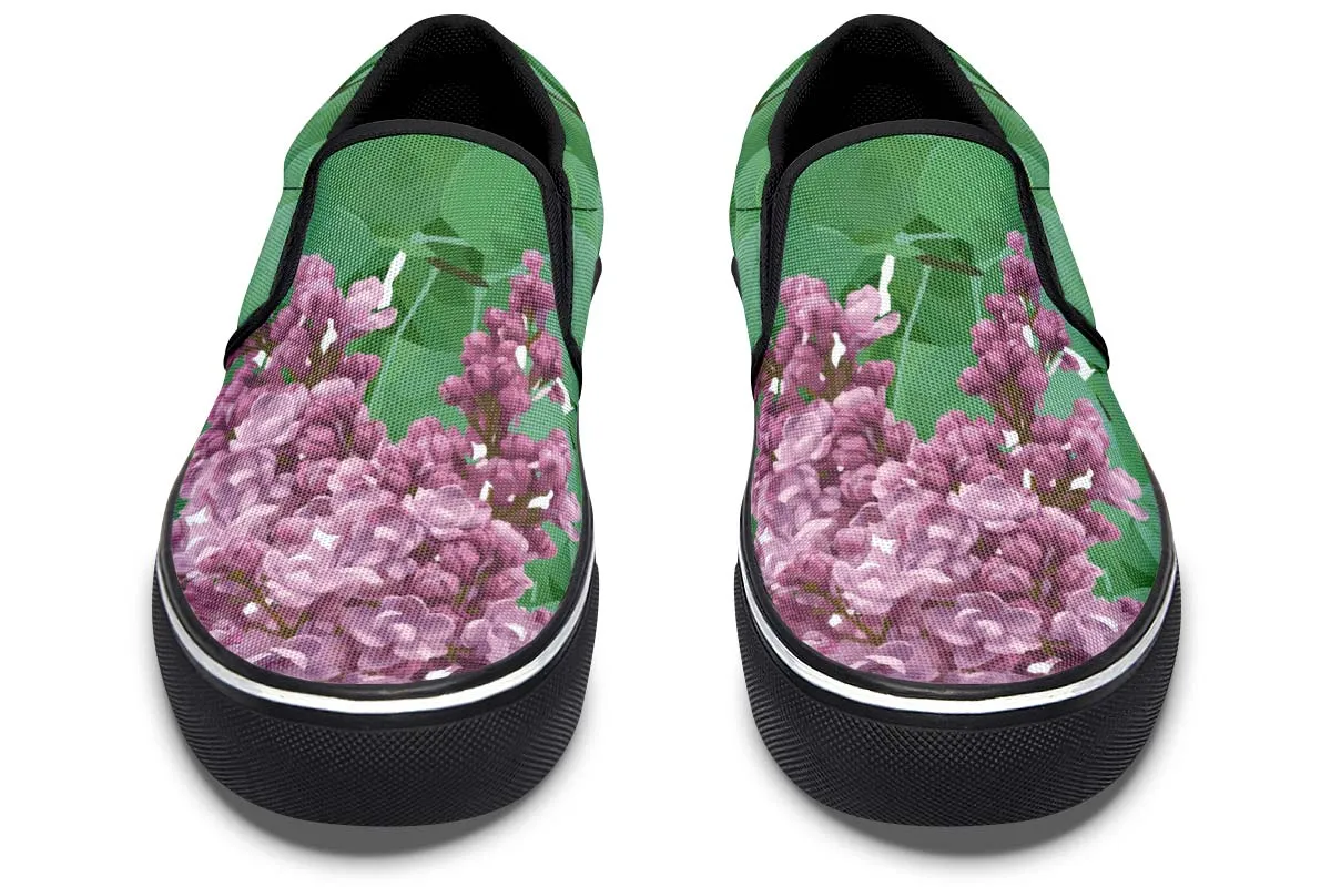 Lilac Garden Slip-On Shoes