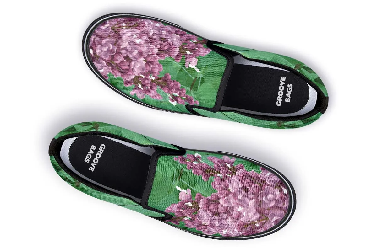 Lilac Garden Slip-On Shoes