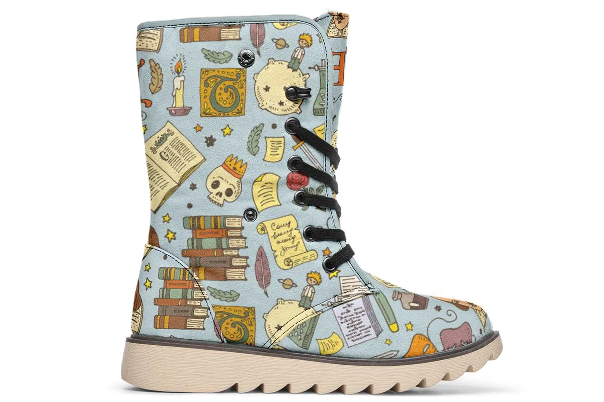 Literature Pattern Shoes Polar Vibe Boots