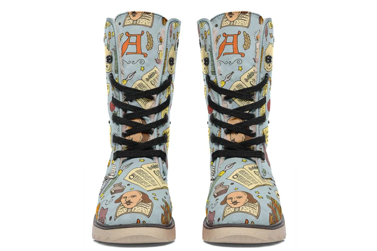Literature Pattern Shoes Polar Vibe Boots