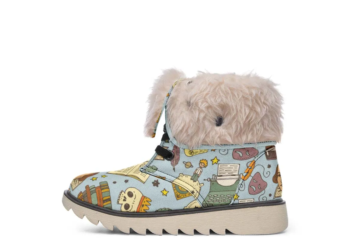 Literature Pattern Shoes Polar Vibe Boots