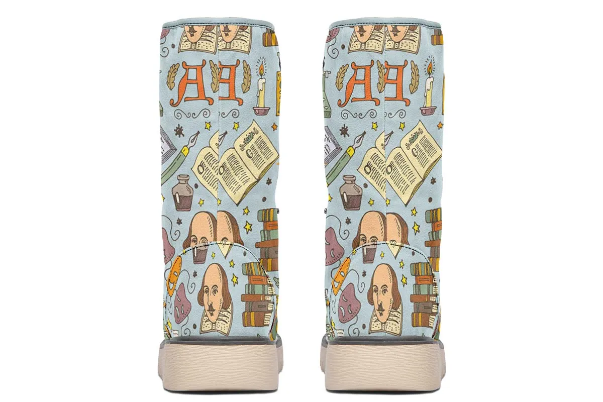 Literature Pattern Shoes Polar Vibe Boots
