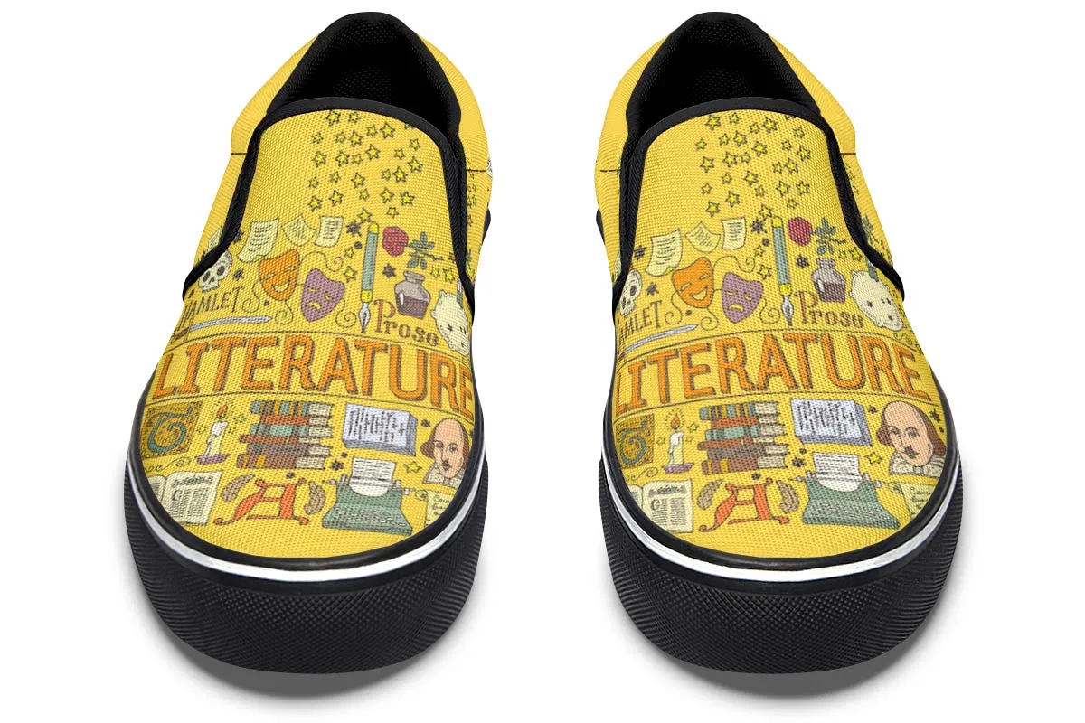 Literature Slip-On Shoes