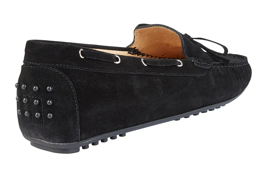 Liv Gabble Black Suede