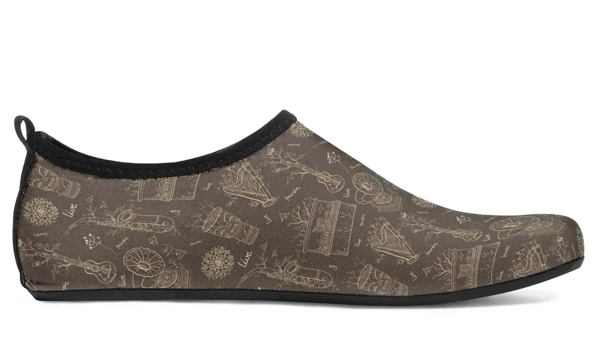 Live Music Aqua Barefoot Shoes