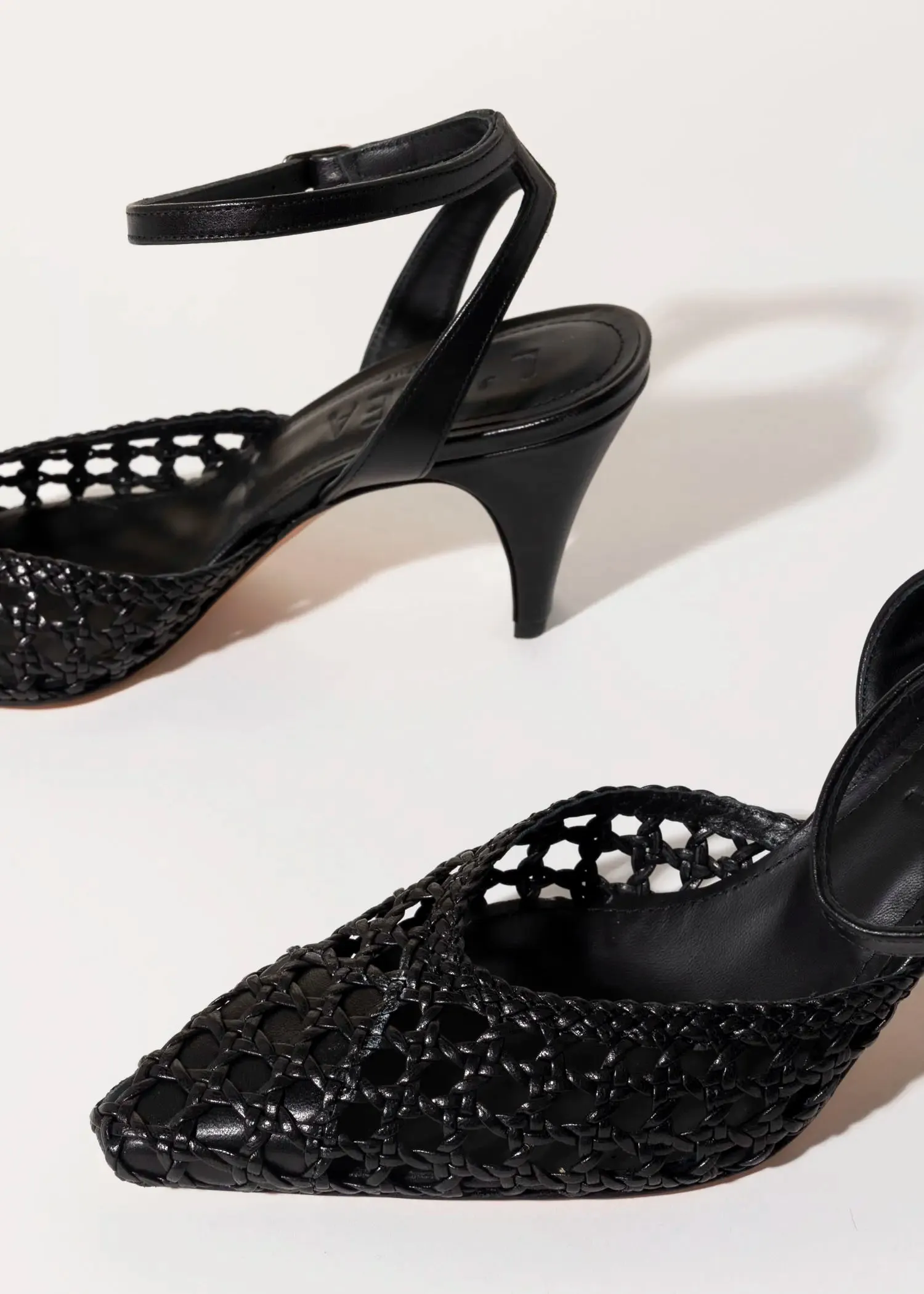Livia Two Piece Woven Pump