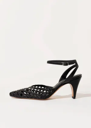 Livia Two Piece Woven Pump