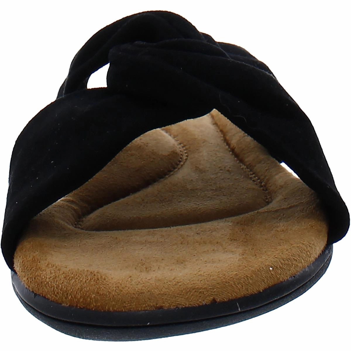 Loma Womens Suede Slip On Slide Sandals