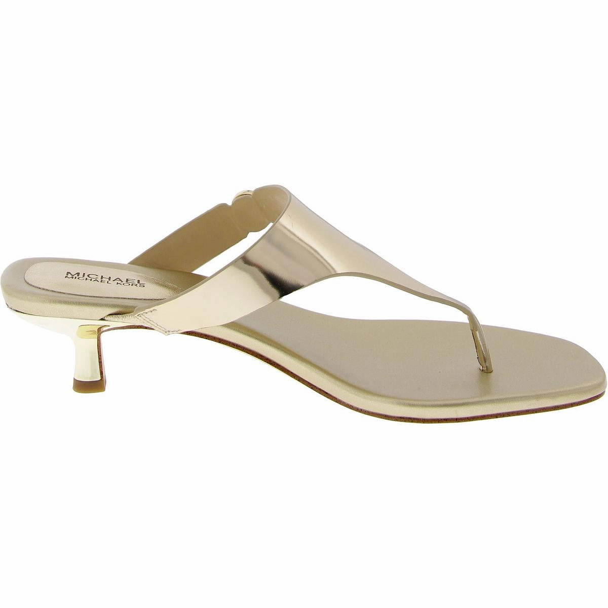 Lucinda Womens Thong Slip On Kitten Heels