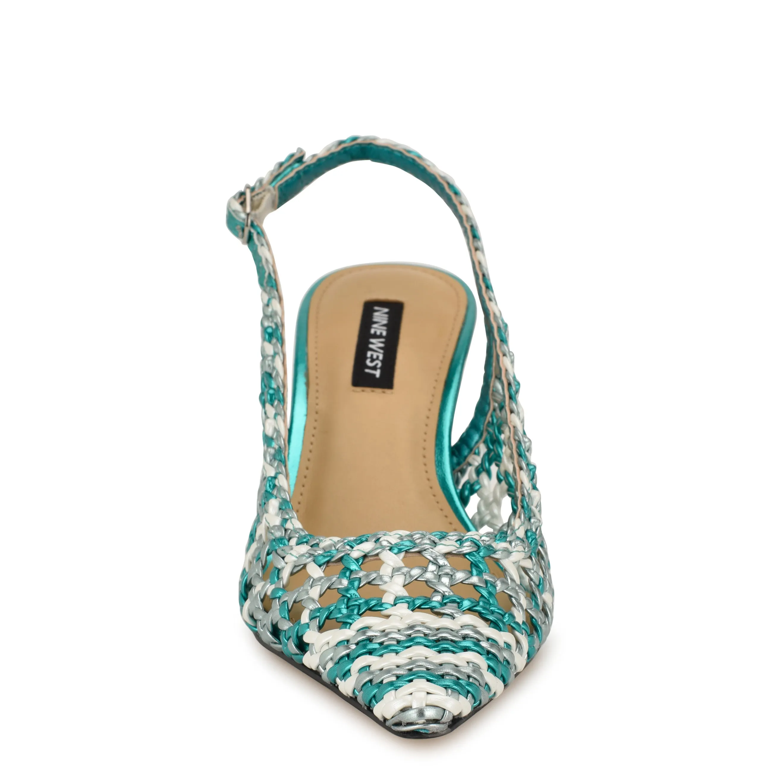 Madalene Woven Slingbacks