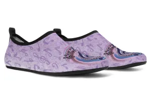 Magical Music Notes Aqua Barefoot Shoes