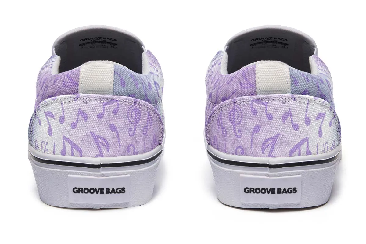 Magical Music Notes Slip-On Shoes