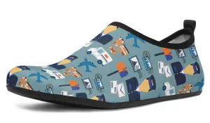 Mail Carrier Aqua Barefoot Shoes
