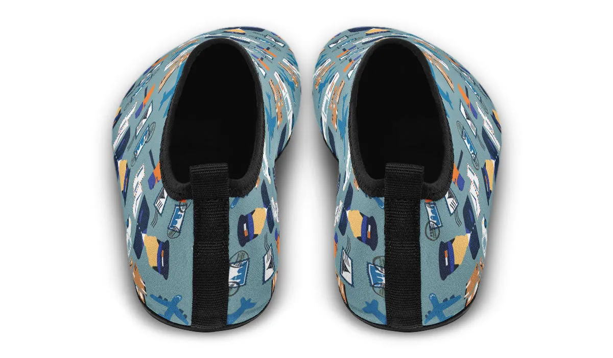 Mail Carrier Aqua Barefoot Shoes