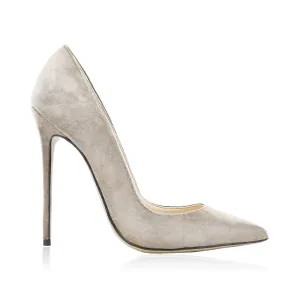 MALIA GRAY SUEDE