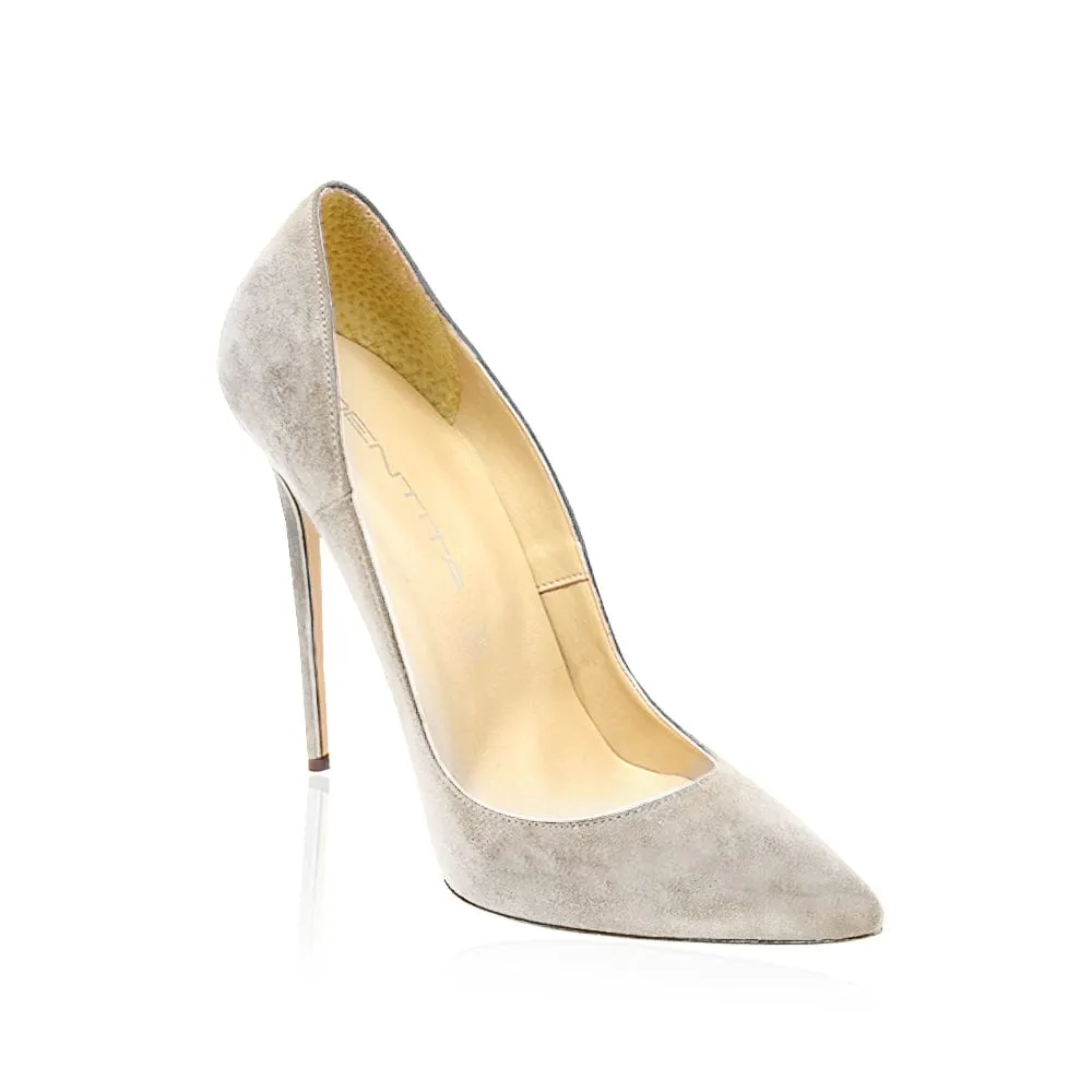MALIA GRAY SUEDE