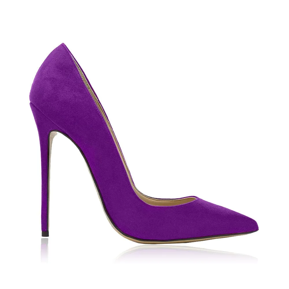MALIA PURPLE SUEDE