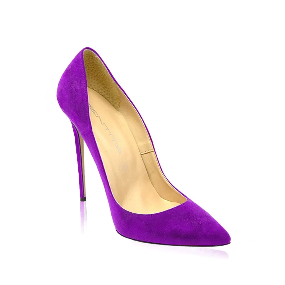 MALIA PURPLE SUEDE