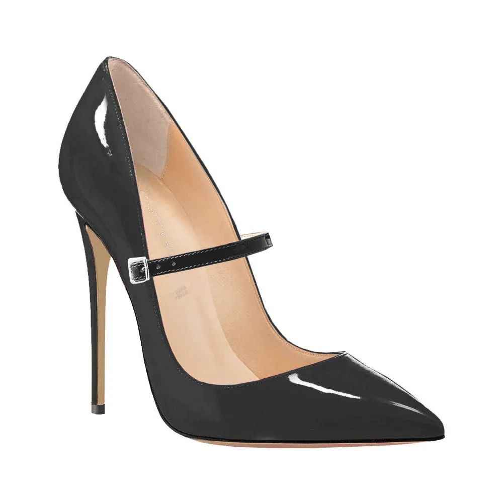 MALIKA BLACK PATENT