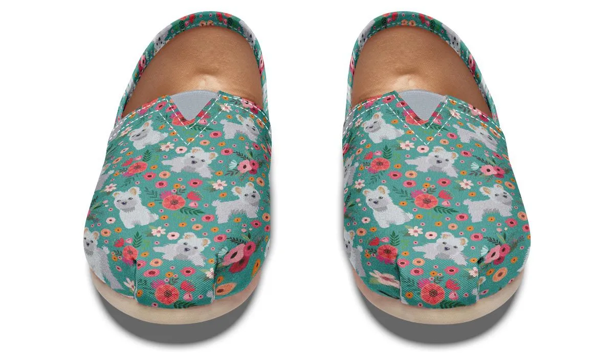 Maltese Flower Casual Shoe