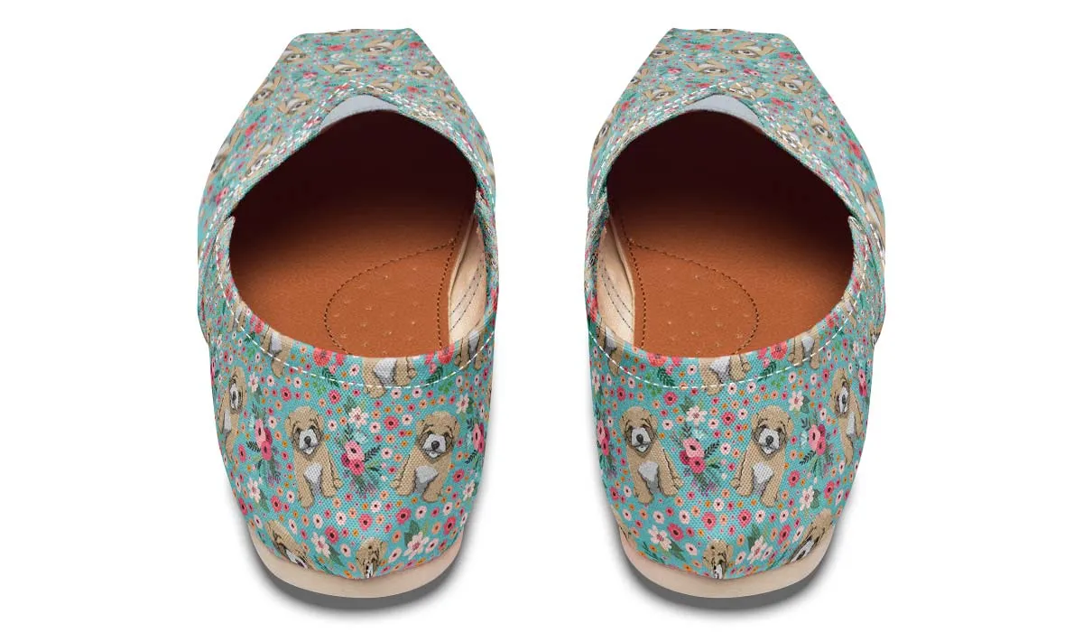 Maltipoo Flower Casual Shoes