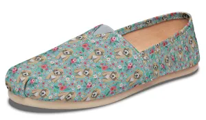 Maltipoo Flower Casual Shoes