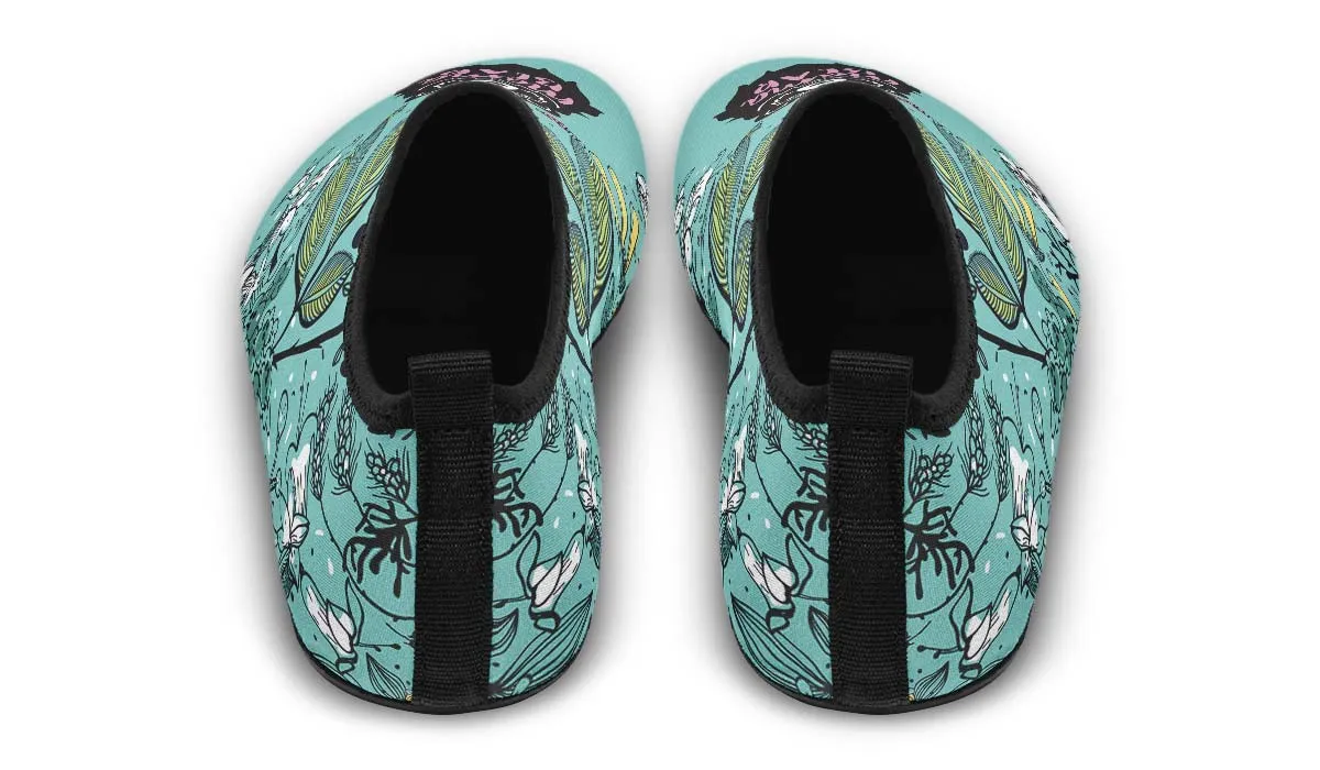 Mama Bear Aqua Barefoot Shoes