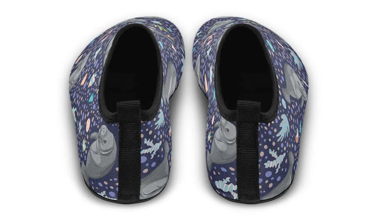 Manatee Party Aqua Barefoot Shoes