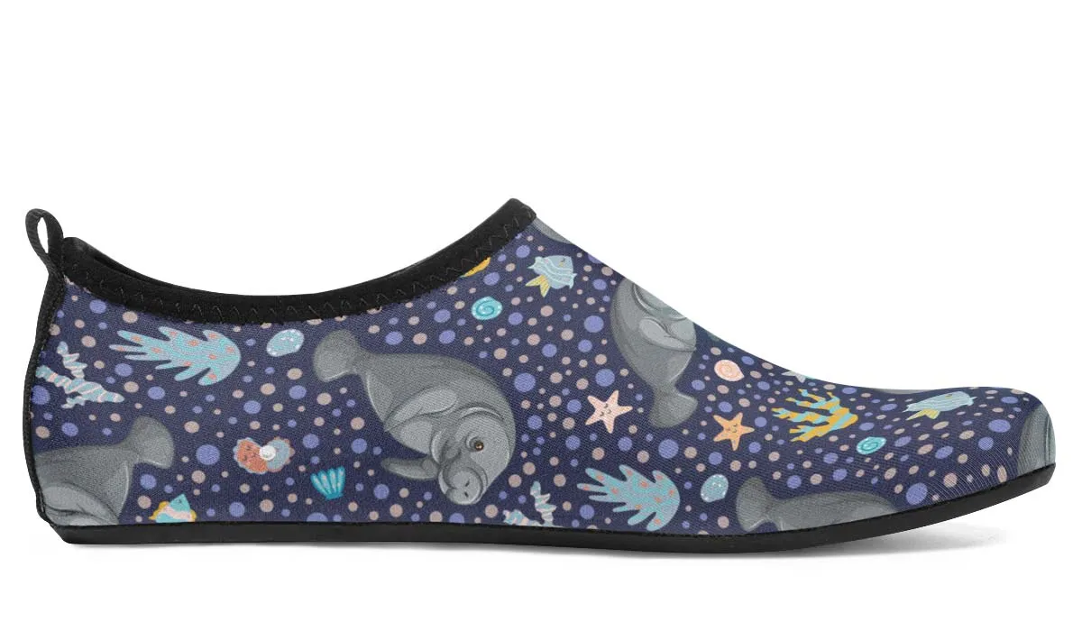 Manatee Party Aqua Barefoot Shoes