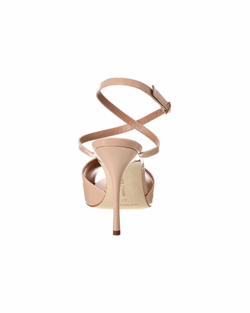 Manolo Blahnik Hourani 100 Patent Sandal