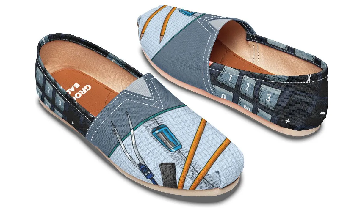 Math Teacher Lifestyle Casual Shoes