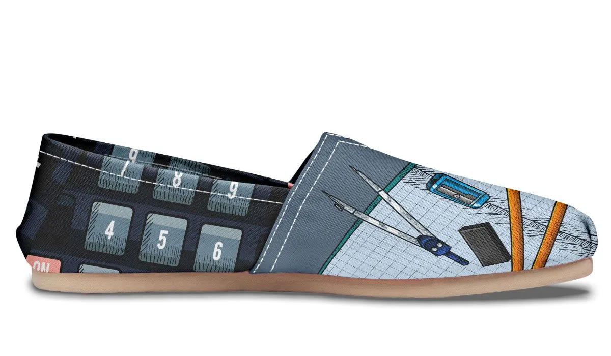 Math Teacher Lifestyle Casual Shoes