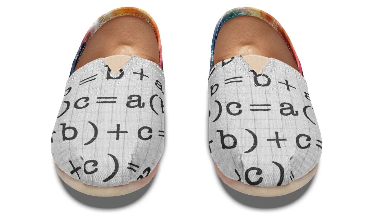 Mathematical Vibes Casual Shoes