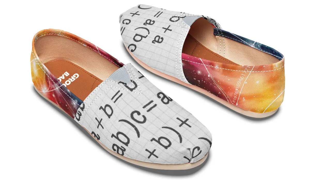Mathematical Vibes Casual Shoes